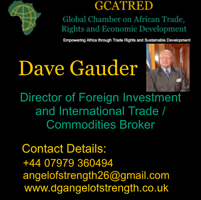 Dave Gauder Director of Foreign Investment and International Trade for GCATRED (Africa)